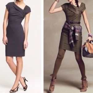 J. Crew Origami Sheath Dress